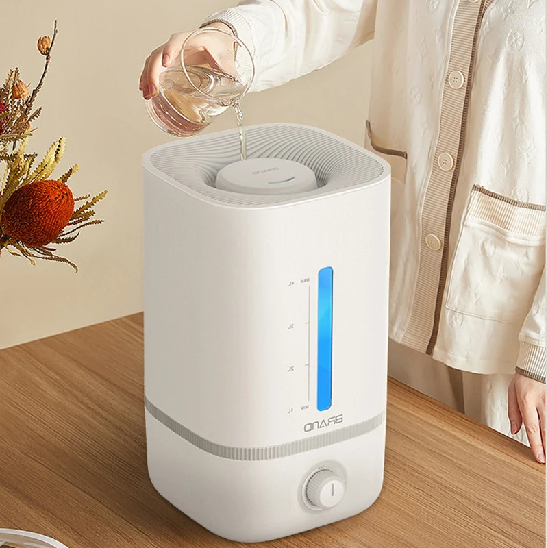 Home Office Bedroom Humidifier Intelligent/Mechanical Ultrasonic Mute High Spray Volume Screen Display Humidifier Home Decor