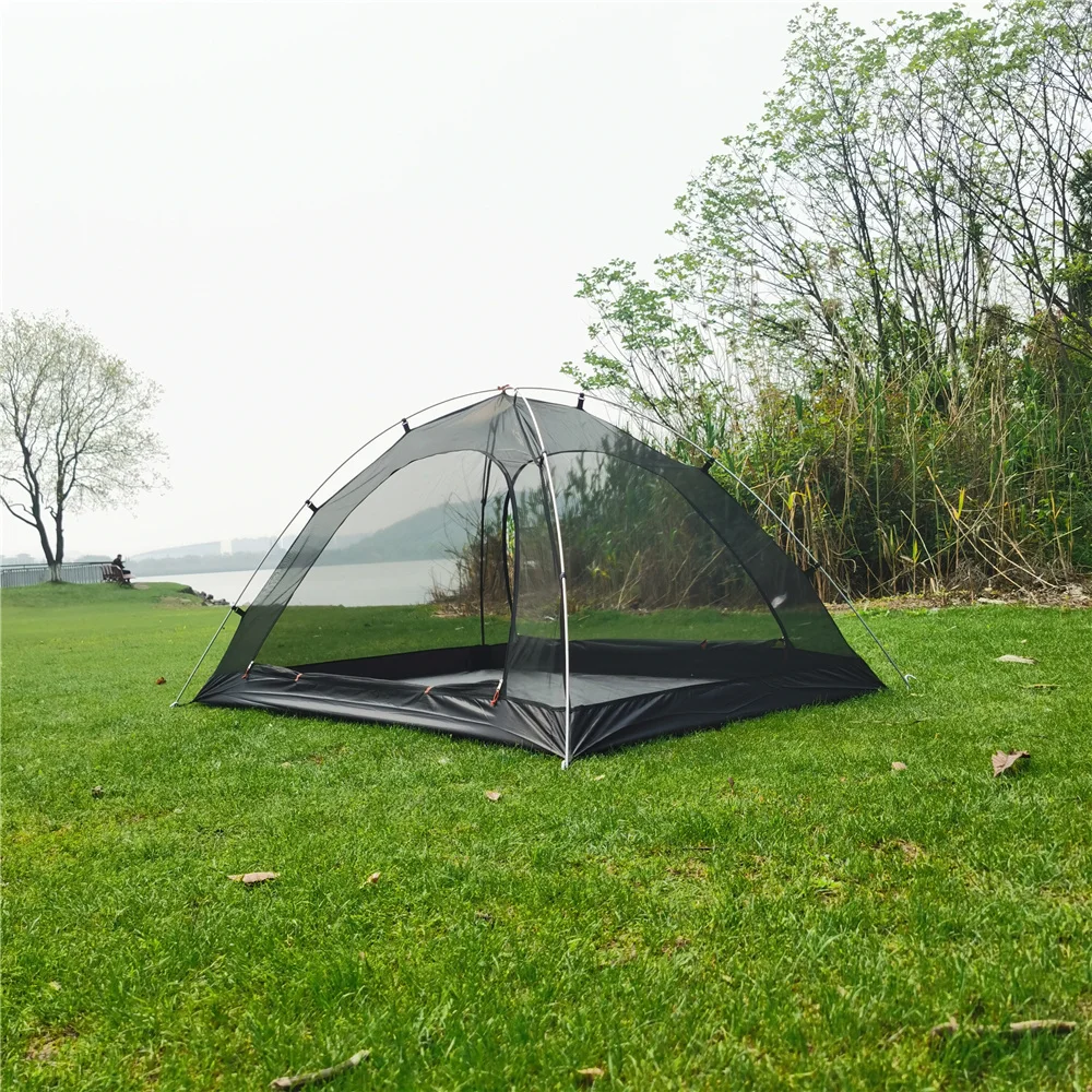 Imagem -05 - Tenda de Malha Ultraleve com Pólo de Alumínio Aberturas ao ar Livre de Verão Mosquiteiro Barraca de Mochila