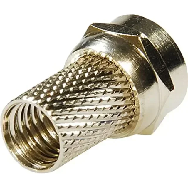 

Hot sales Best Price China Supplier F Male Connector Waterproof Compression RG6 CATV Connector Electronic Accessory