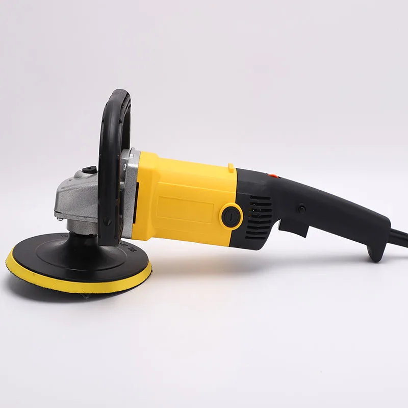 Rotatory Car Polisher 180mm Disc Orbital Electric Polishing Machine M14 High Power 6 Variable Speed Paint Care Tool