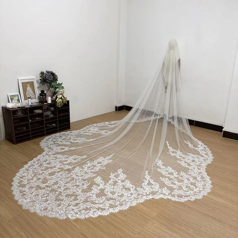 Wedding Accessories Bridal Veil Wedding Veil Veils Bride 2023 Cathedral Bridal Veil Long Veil Wedding Bride