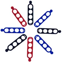 Mountain Bike Headlight Taillight Fixed Bandage IAMOK Computer Base Silicone Elastic Binding Strap Bicycle Accessories