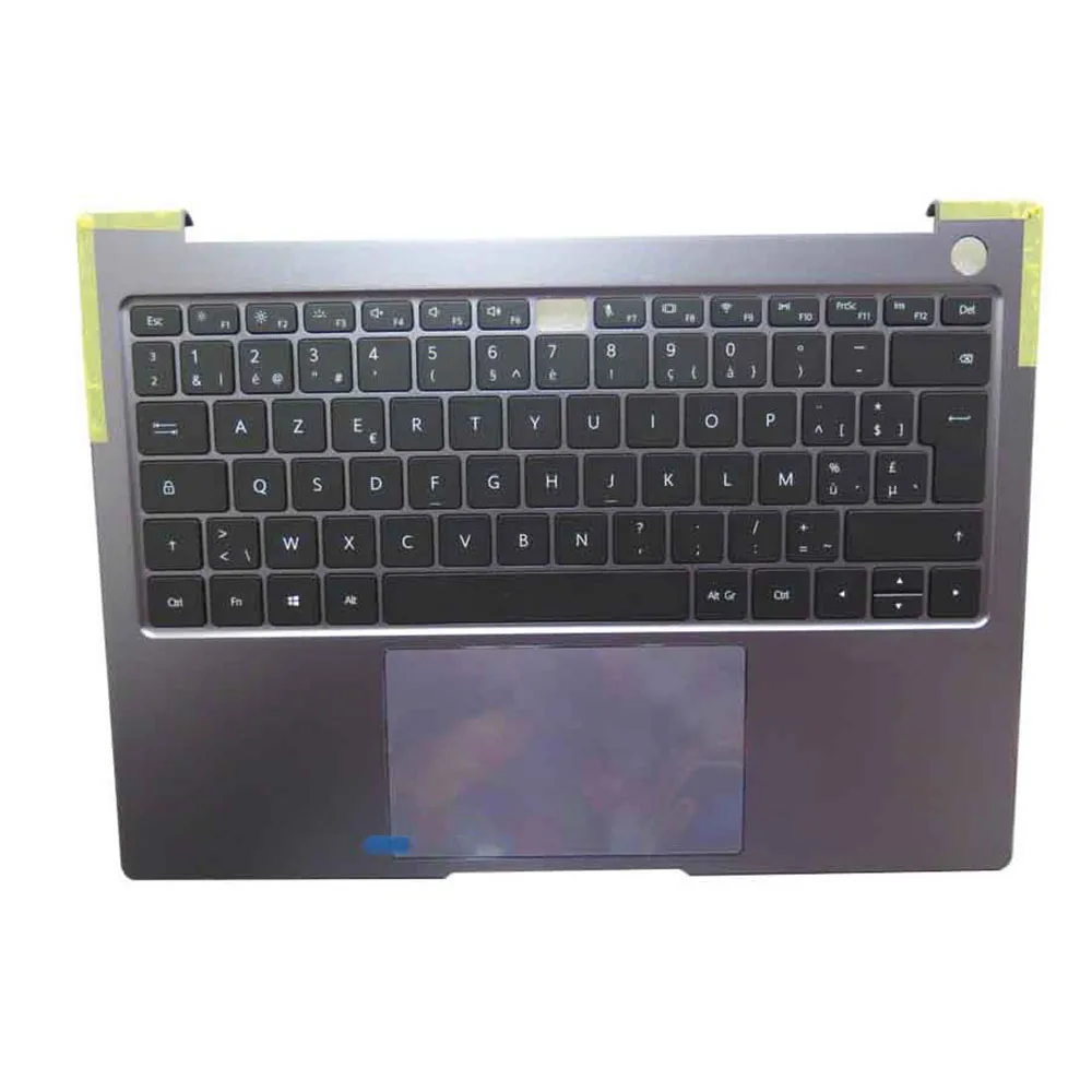 

Laptop PalmRest&Backlit BE/FR/GR/NE/SP/UK keyboard For HUAWEI MATEBOOK 14 2021 KLVL-W76W KLVL-W7651W Gray Upper Case