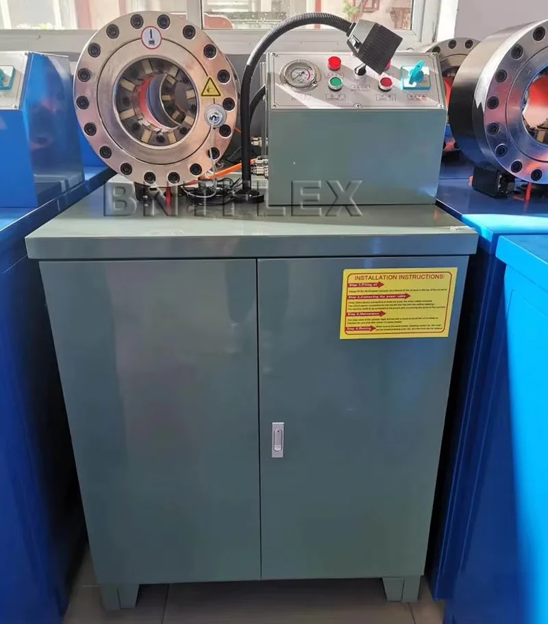 2 inch hose crimping machine 220v electric BNT68 Hydraulic crimper with 10 sets of dies