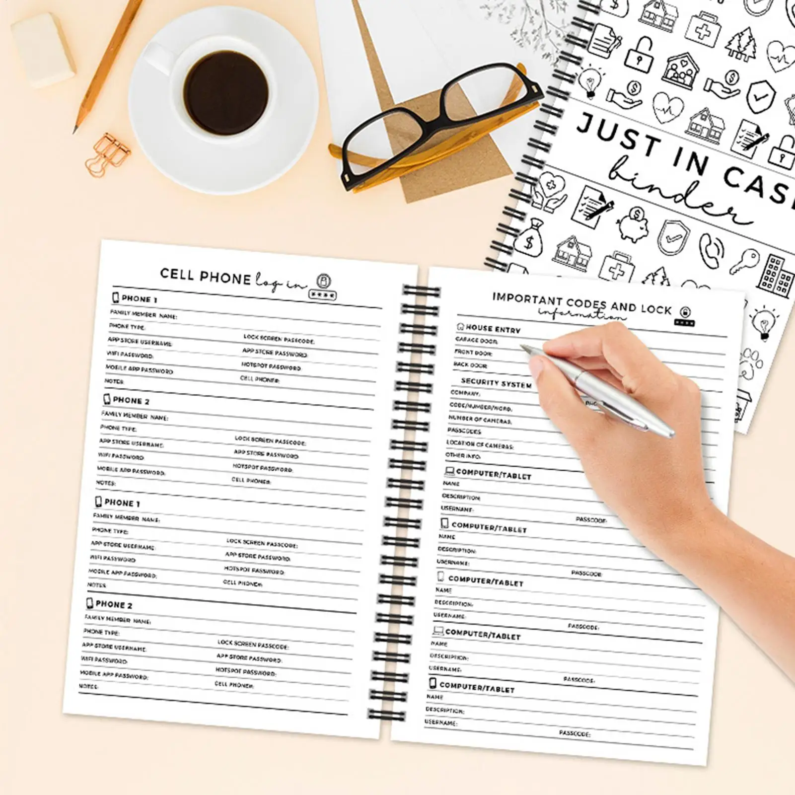 مخطط الميزانية كتاب حساب منظم دفتر مخطط الميزانية 2025 للرجال النساء بنين بنات الشباب المراهقين زوجة الزوج الابن