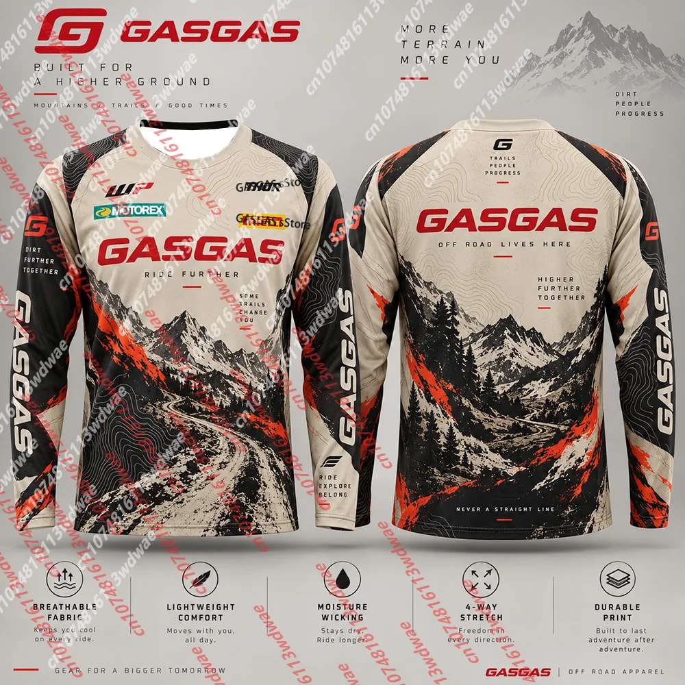 GASGAS 공장 직영 레이싱용 남성용 모토크로스 저지 - Cycling Gear Jersey 리뷰 및 가격