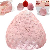 Handmade Strawberry Taba Squishy Toys, Cute Strawberry Squeeze Toys, Kawaii Strawberry Squishies Fidget Toys