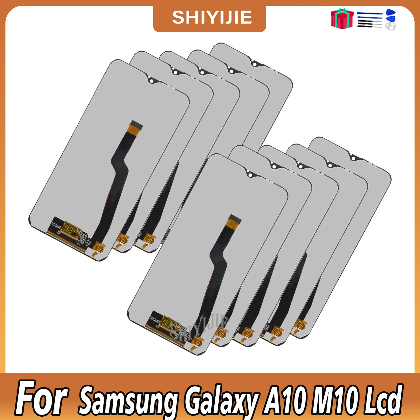 

10PCS/LOT AMOLED For Samsung galaxy A10 A105/DS A105F A105FD A105M M10 Lcd Display Touch Screen Digitizer Display Digitizer