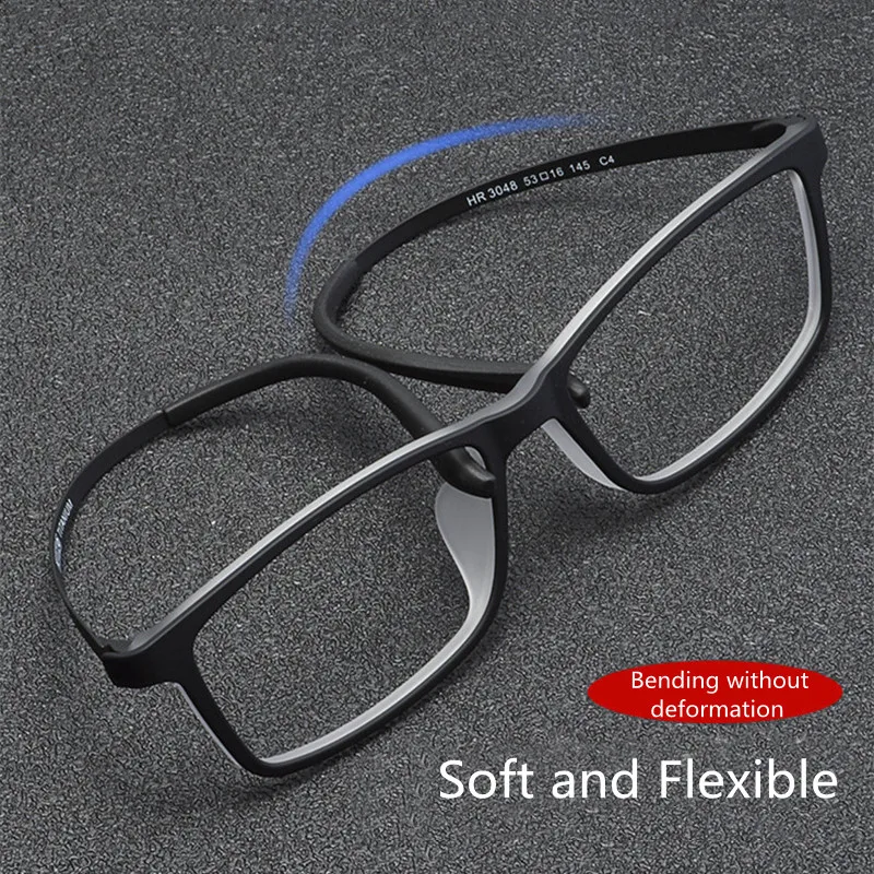 Handoer Men Alloy Reading Glasses Aspherical 12 Layer Coated Lenses Retro Business Hyperopia Prescription Eyeglasses