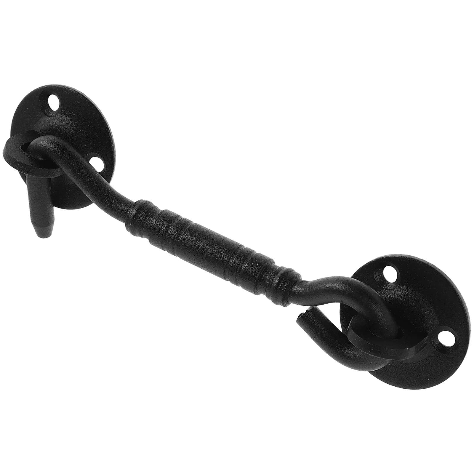 

Stainless Steel Hook Latch Thickened Matte Door Window Lock Hasp for Bedroom Bathroom Outdoor Gate Security Hardware