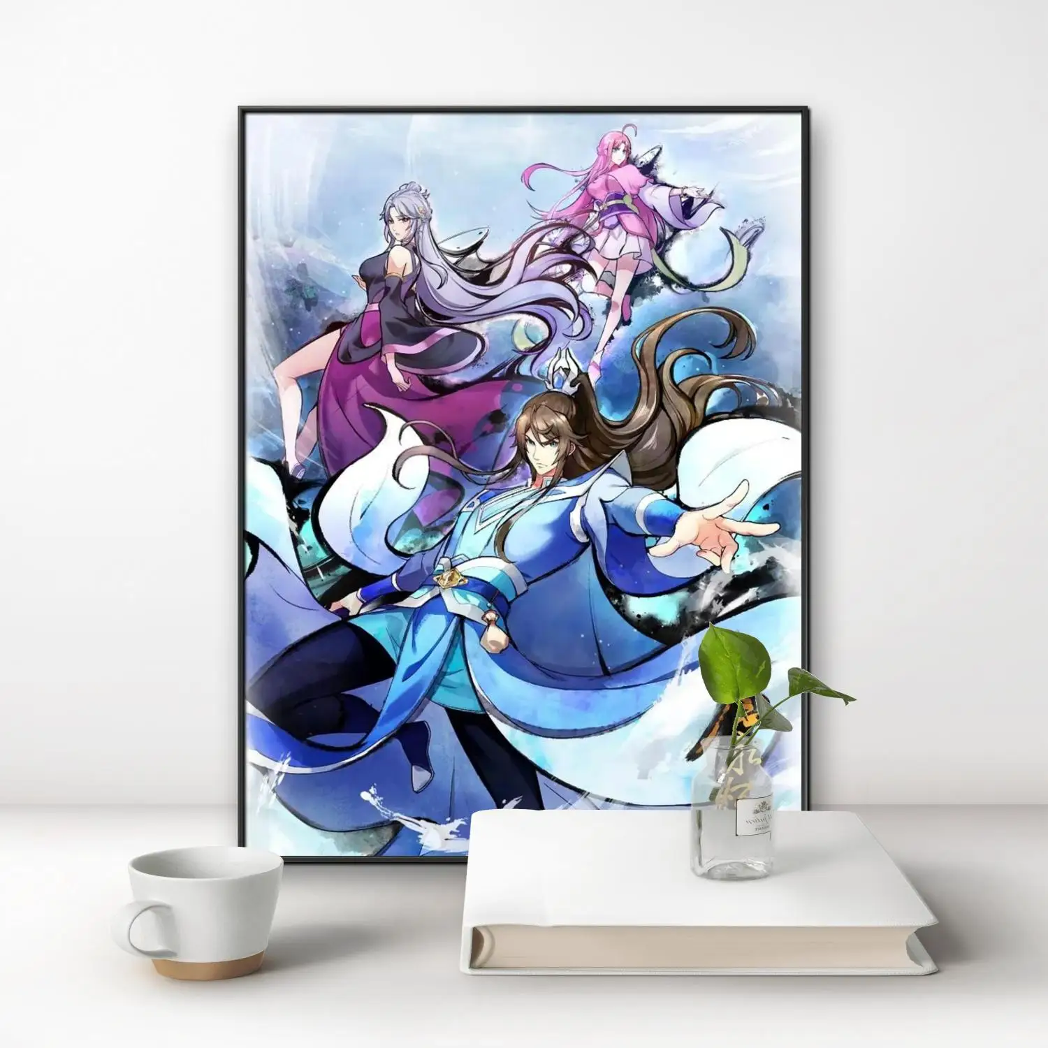 A Will Eternal Bai Xiaochun 5D Diamond Painting Xianxia Cultivation Anime DIY Diamond Embroidery Home Room Wall DecorA Will Eter