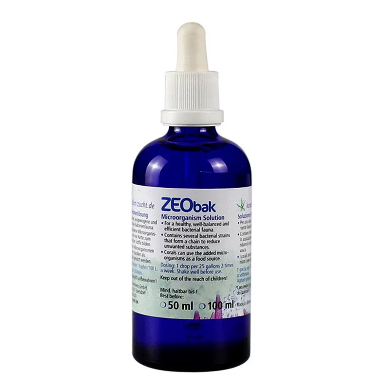 

Zeovit ZEObak Is A Microorganism Solution Rapid Cultivation Of Digestive System