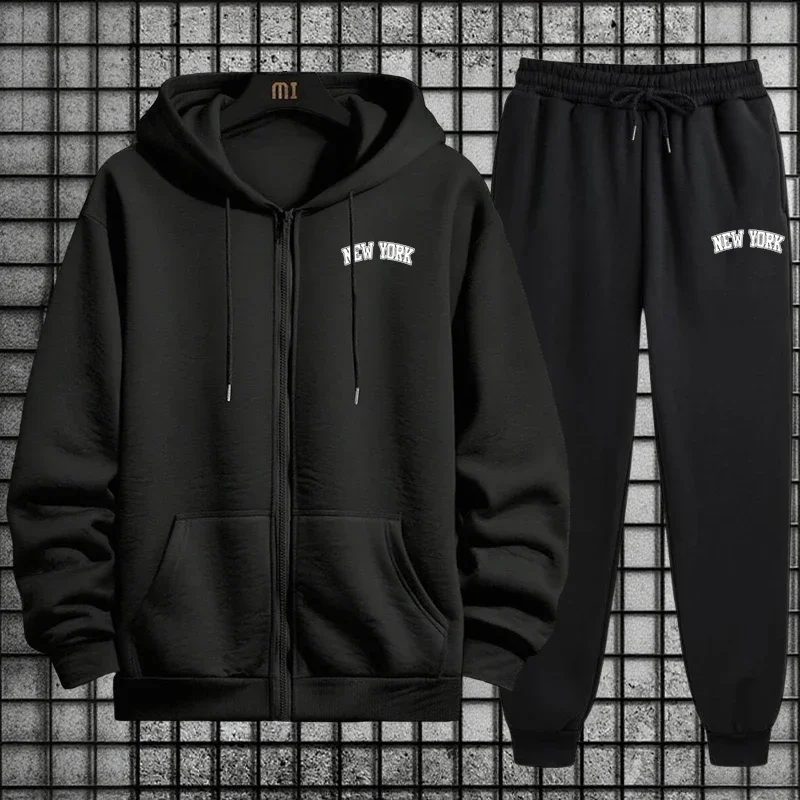 2026 2026 Fashion Tracksuit Zip Hoodie Sweatpants Autumn Winter Daily Casual Sports Jogger Suit Men Women Set/Hoodie/Pants Sportswear - Aliexpress Deal