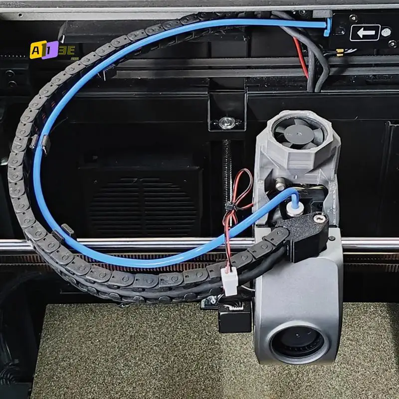A13E-For Creality K1/K1 Max Open Drag Chain Bridge Type 6X10mm Cable Carrier For K1/K1 Max 3D Printer