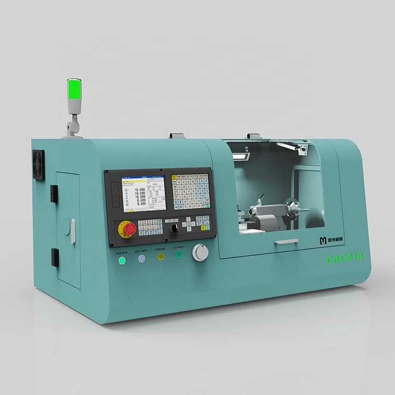 CNC210 precisiedraaibank 0,001 mm instellingseenheid voor productie van instrumentatiecomponenten