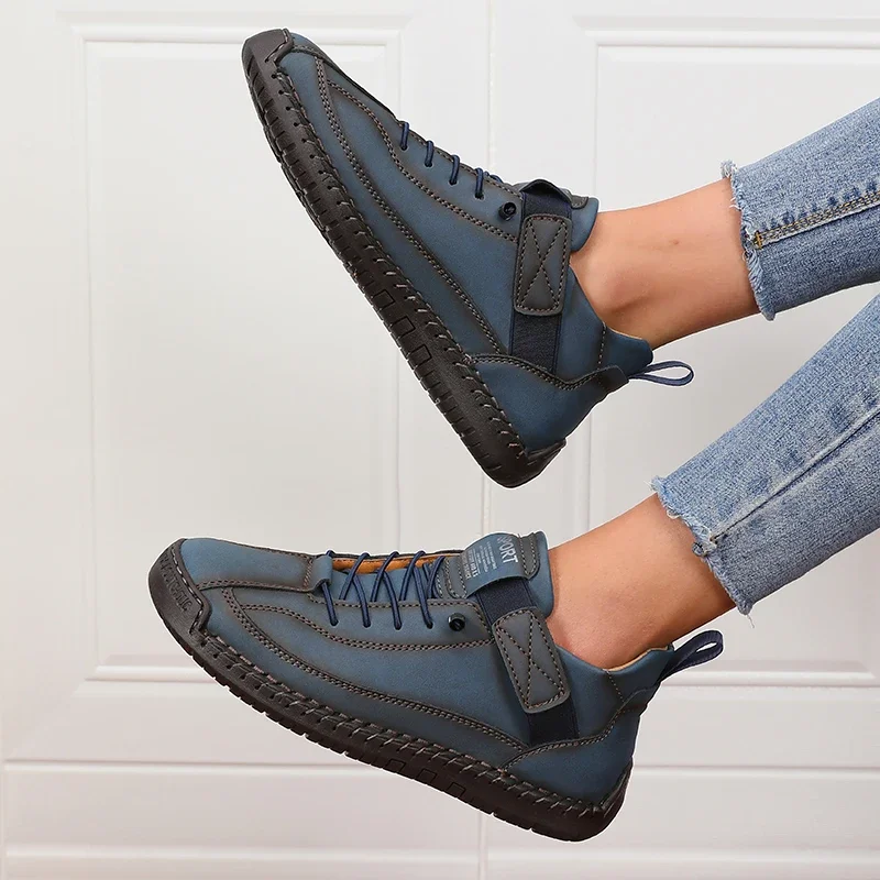 

2025 Platform Sneakers Women Men Casual Loafers Comfortable Walking Shoes Breathable Tennis High Quality Sports Footwear