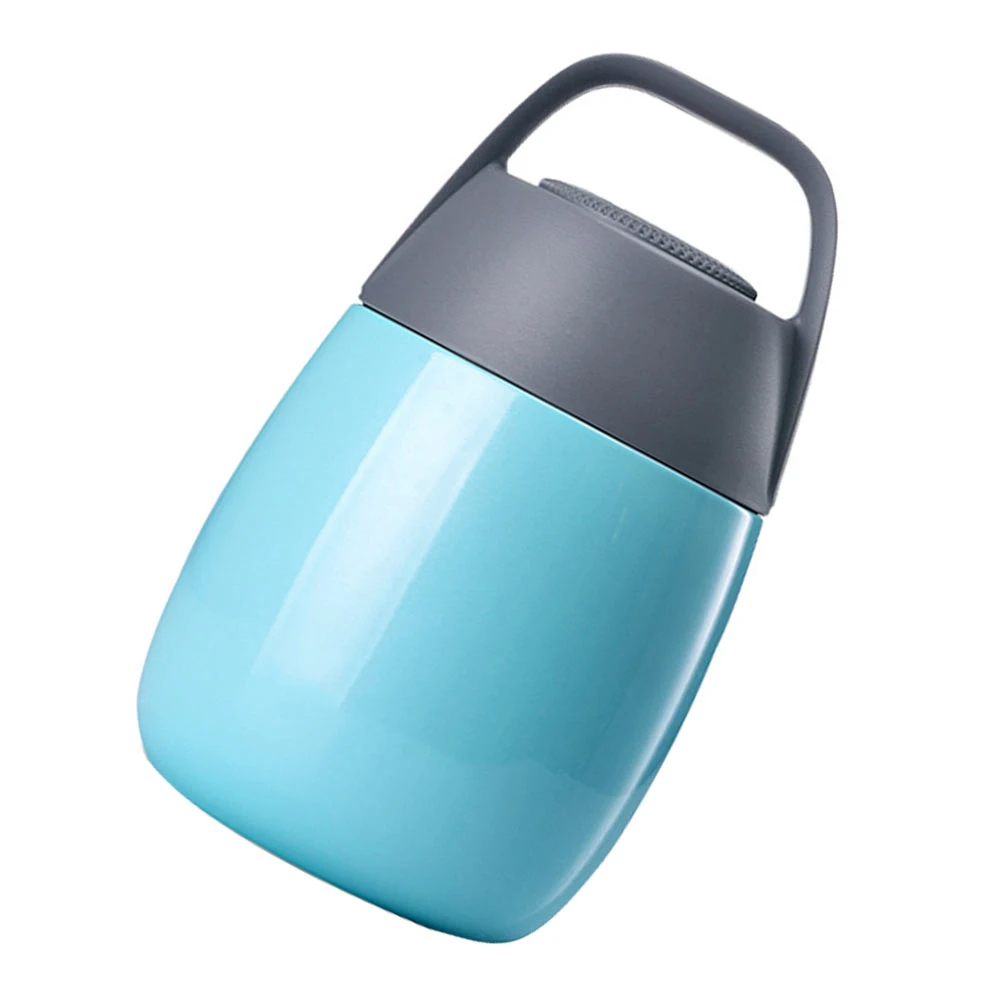 

1pc 450Ml Stainless Steel Insulated Lunch Box Bento Jar Food Container For Adults Thermal Meal Carrier Soup Flask Outdoor