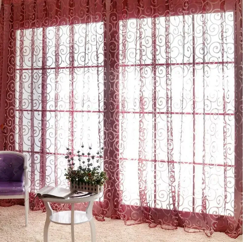 NAPEARL 1 Piece Fashion Curtain Window Screening Finished Product Quality Fabrics for Balcony Kitchen Decoration