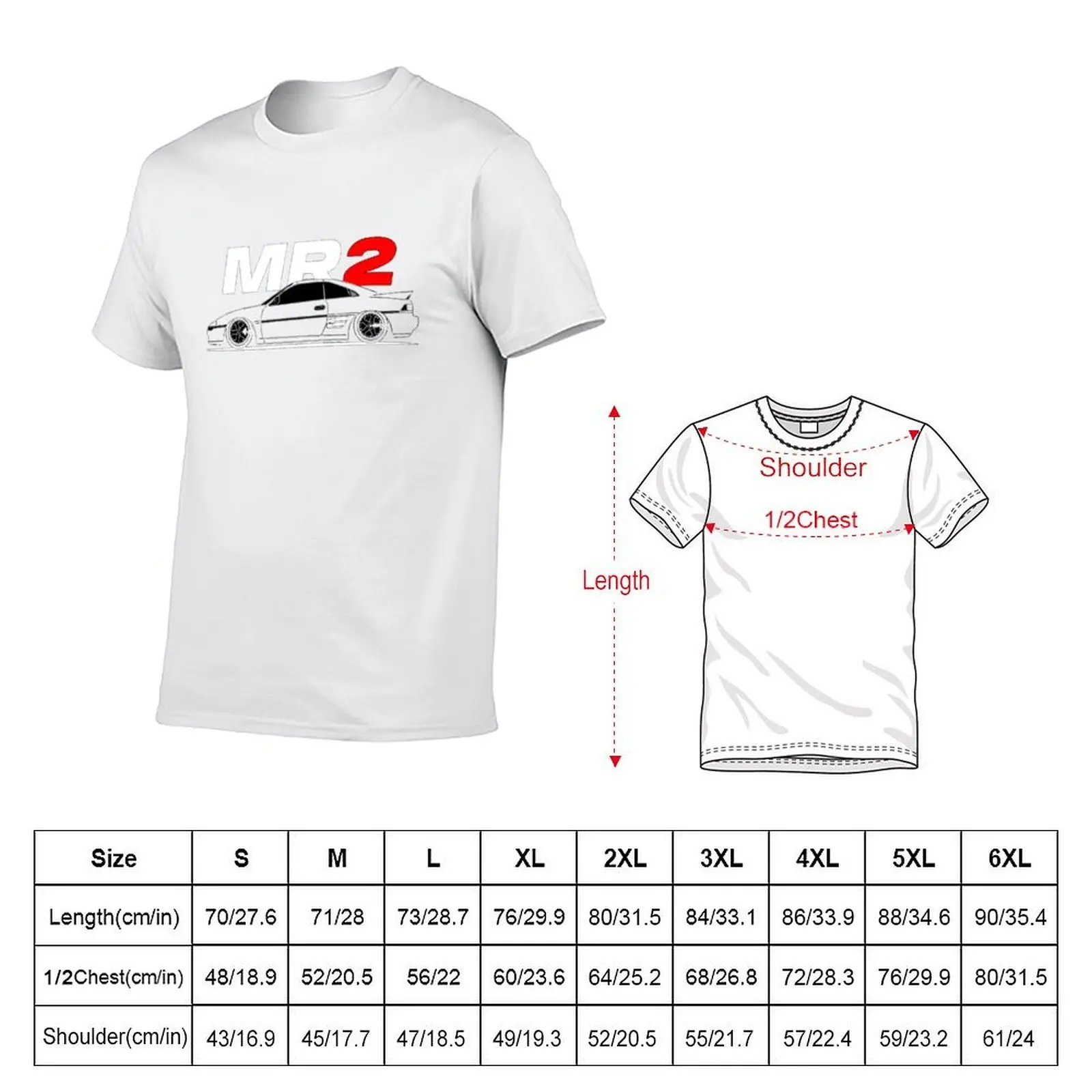 MR2 T-Shirt t shirt man casual men t shirt cotton 100% T-Shirt