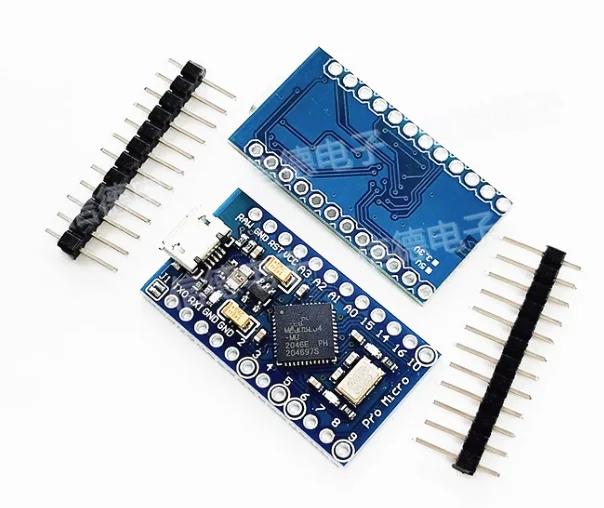 MICRO/MINI/TYPE-C USB Pro Micro for arduino ATmega32U4 5V/16MHz Module with 2 row pin header