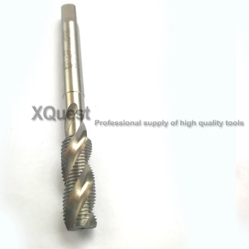 XQuest screw Schrader Tyre Valve Thread Tap 5V1 5V2 6V1 Right Hand Machine Cutting Spiral Flute Taps 8V1 8V2