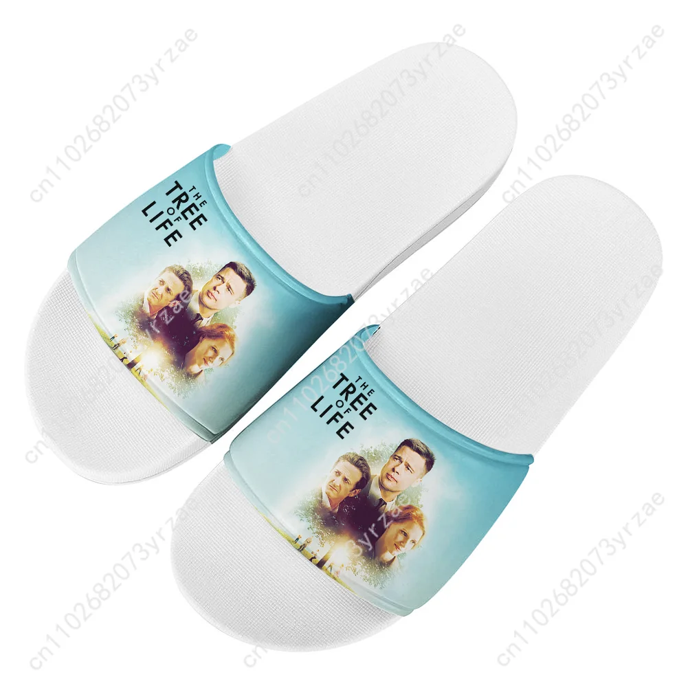 생명의 나무 샌들 홈 슬리퍼 워터 슈즈 남성 여성 십대 패션 욕실 해변 수영장 신발 맞춤 슬리퍼
