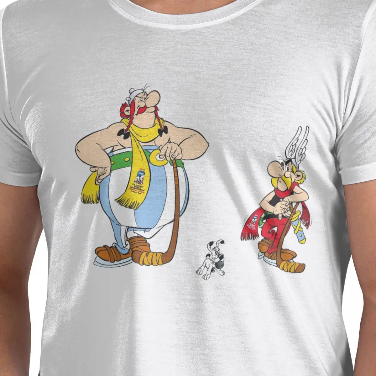 

Астерікс и Обеelix Dogmatix футболка из 100% хлопка мужские забавные футболки мужские с круглым вырезом с коротким рукавом S-6XL