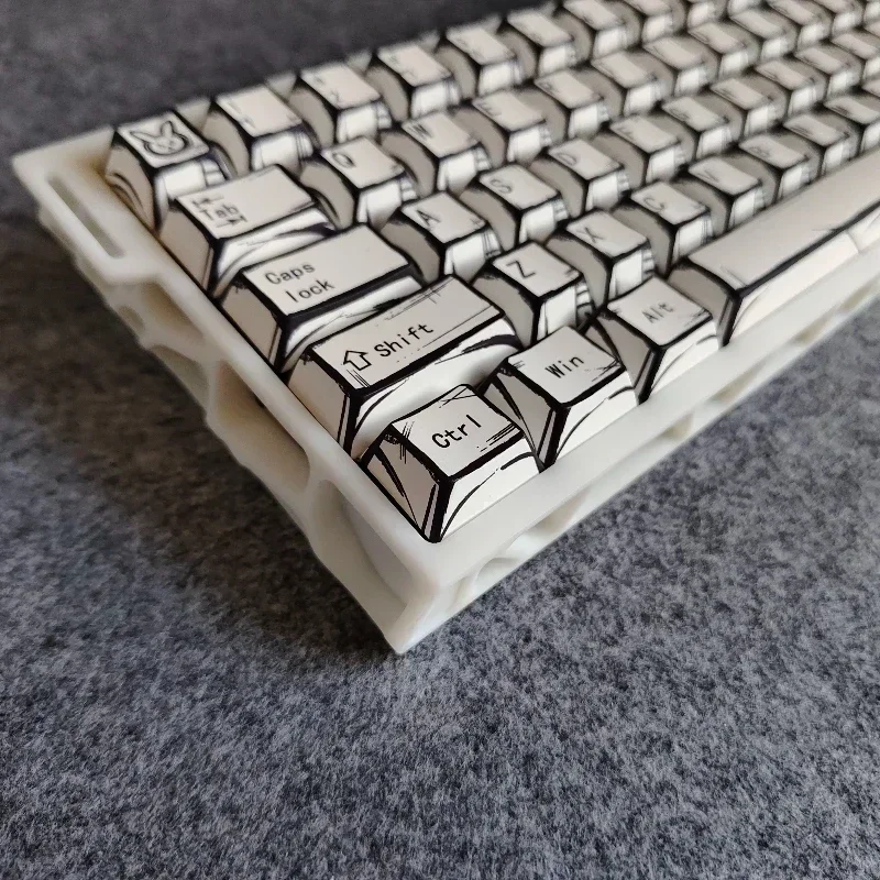 GH60 Customized Keyboard Shell DIY Modifying Keyboard Shell Accessories Hollow 60 Holy60 Standard GH60 Hole Position Gamers