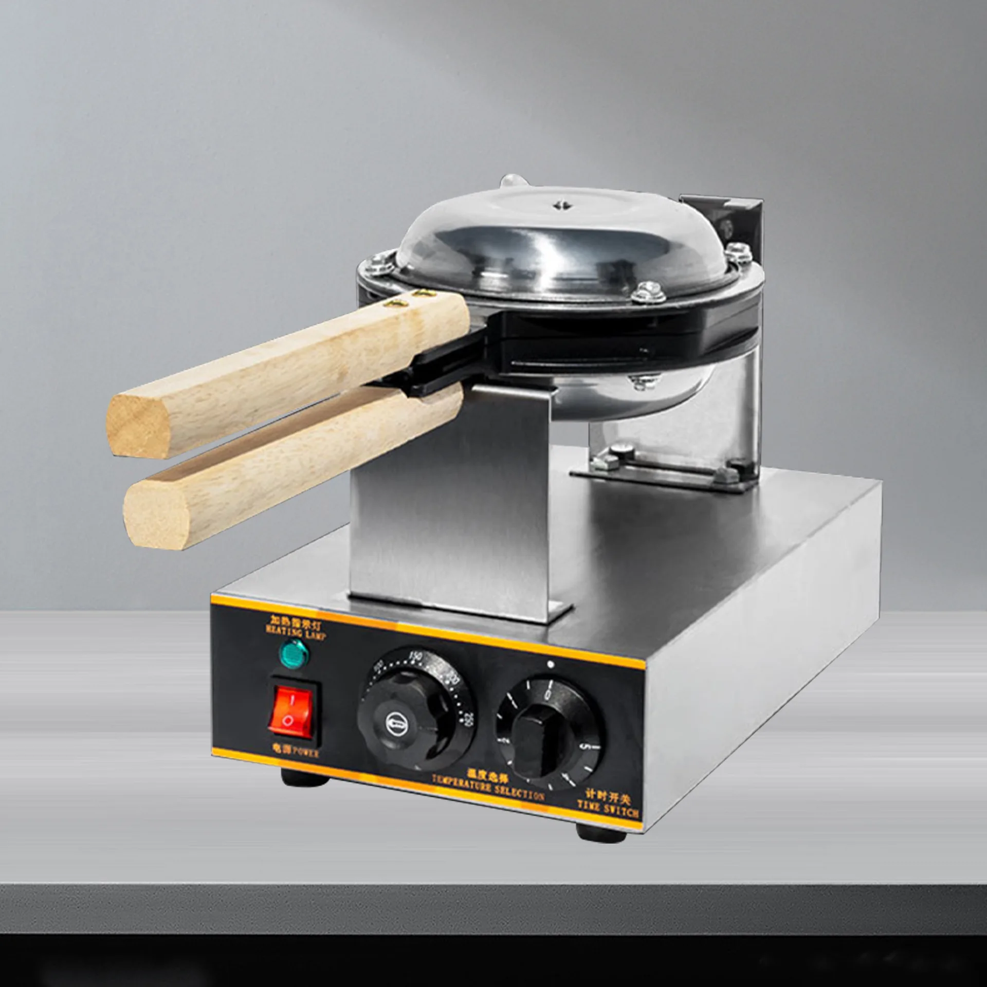 เครื่องทำวาฟเฟิลอเนกประสงค์ TX เครื่องทำขนมวาฟเฟิลแบบอัตโนมัติ เครื่องทำขนมวาฟเฟิลสำหรับขาย