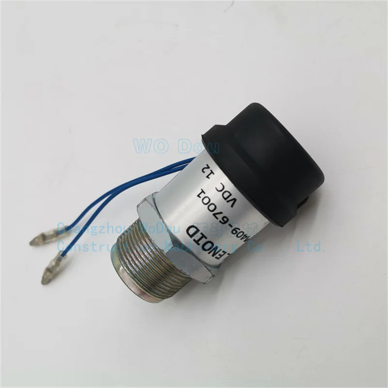 MM409-67001 Stop Solenoid Valve 12V For Mitsubishi S3L2 S4L S4L2 L2E K4E K4F K3M K4M