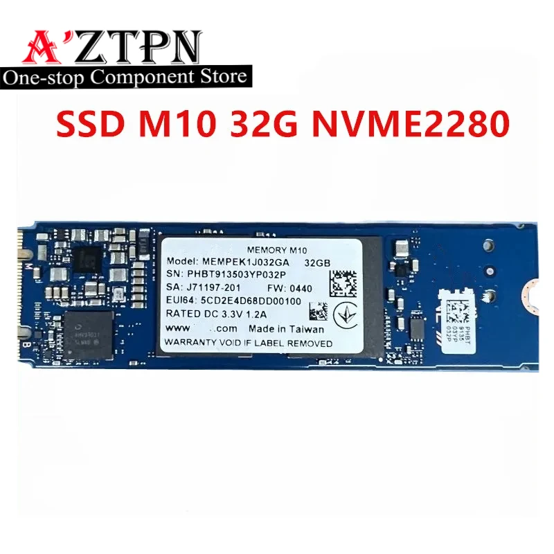 New SSD M10 64G 32G 2280 For Intel Aoteng Generation 2 Notebook Drive M.2 Solid StateMemory Acceleration Cache Nvme