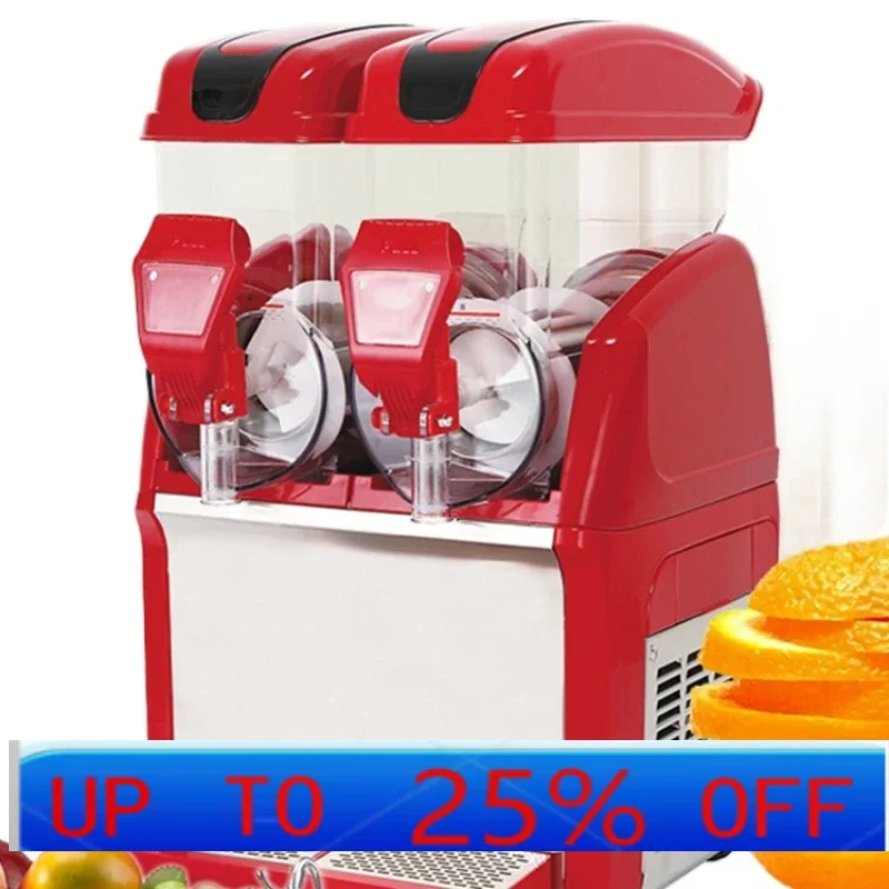 

LTT Snow Melter 15л Коммерческая одинарная двойная трехцилиндровая машина для приготовления смузи и холодных напитков для слякоти