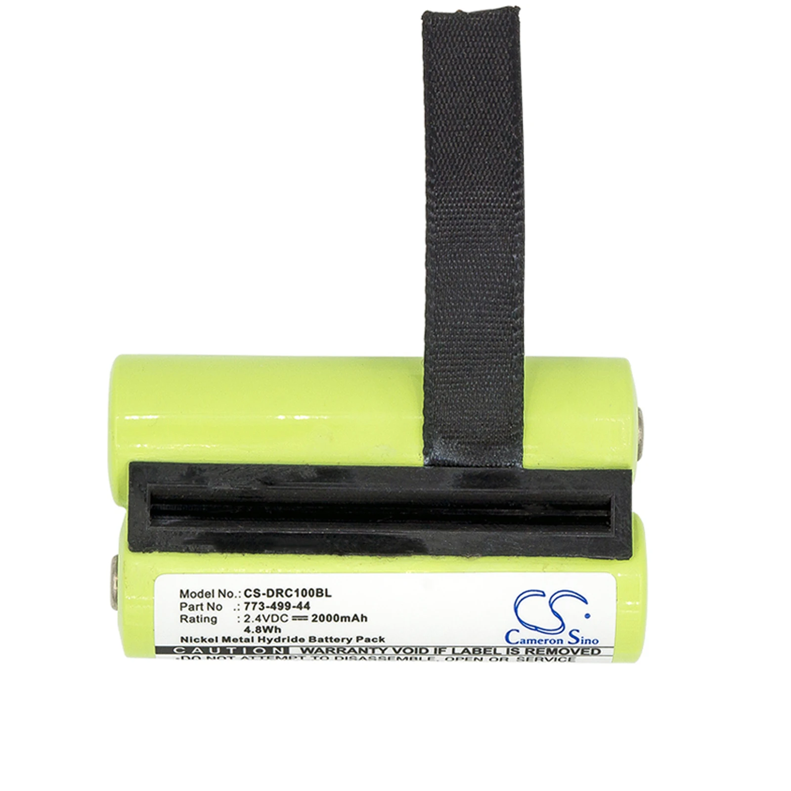 GreenBatteryPower CameronSino 2000mAh 2.4V 4.80Wh Crane Remote Control Ni-MH Battery for Damag  773-499-44,DRC10