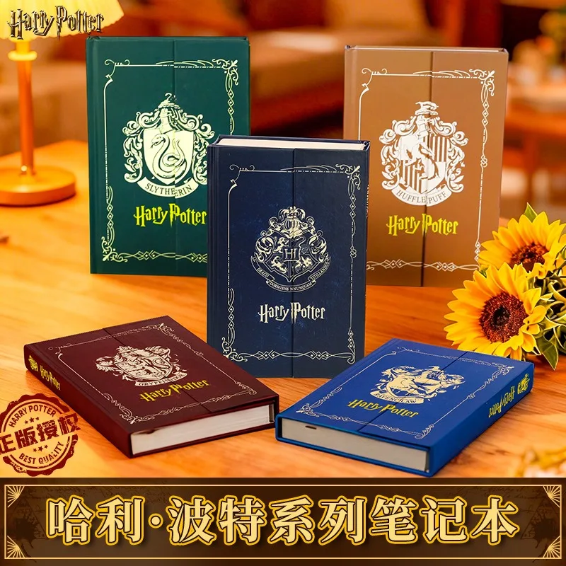 Harry Notebook Hardcover Diary Harry Potter College Peripheral Books Students Retro Handbooks Students Collect Gifts