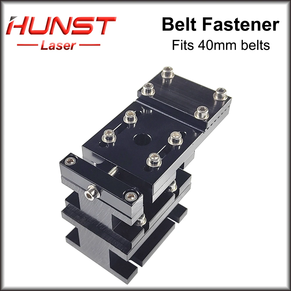 Hunst Belt Fastener For Width 40MM Open-Ended Timing Belt Transmission Belts For X/Y Axis Hardware Tools Machine Parts