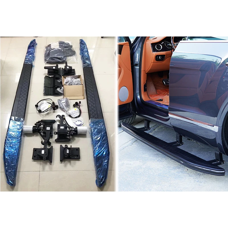 

Комплект для модернизации кузова автомобиля 2016-2024: Электрические подножки и внедорожные боковые пороги для Timothy