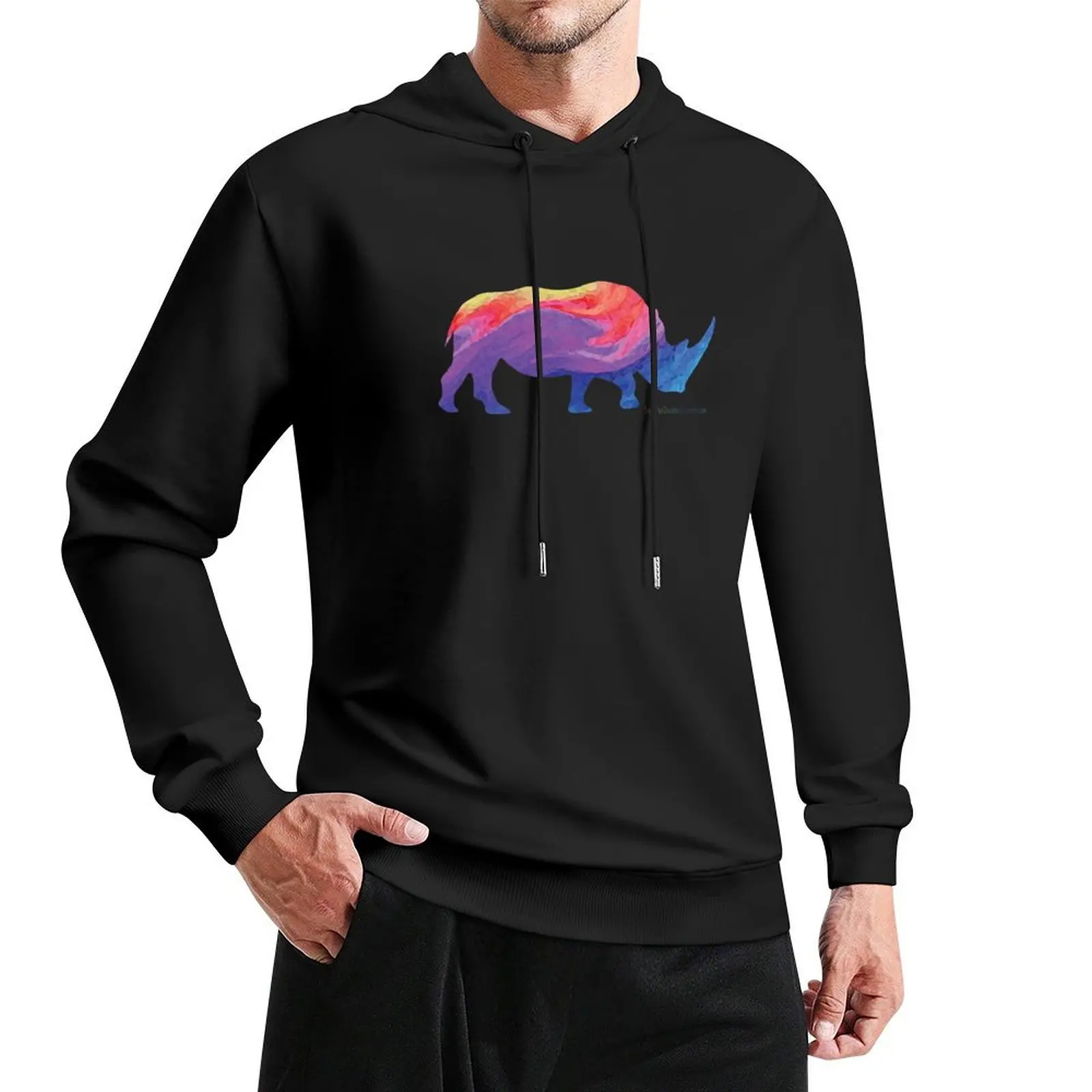 

Save The Chubby Unicorn Rainbow Pullover Hoodie hooded shirt fashion men aesthetic clothing hoodie for men