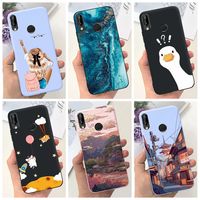 For Huawei P20 Lite Silicone Case Fashion Pattern Slim Soft Silicone Bumper Phone Cover For Huawei Nova 3e P20Lite ANE-LX2 Shell