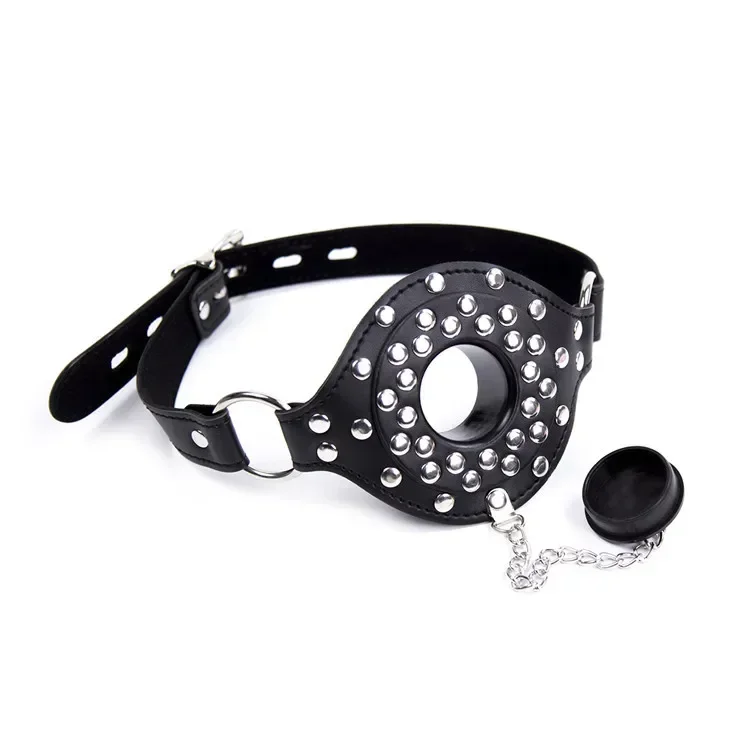 Sex Products O Ring Mouth Gag Bondage Restraint Slave Fetish Head Restraints Mouth Gag Tools Head Harness Sex Toys For Women