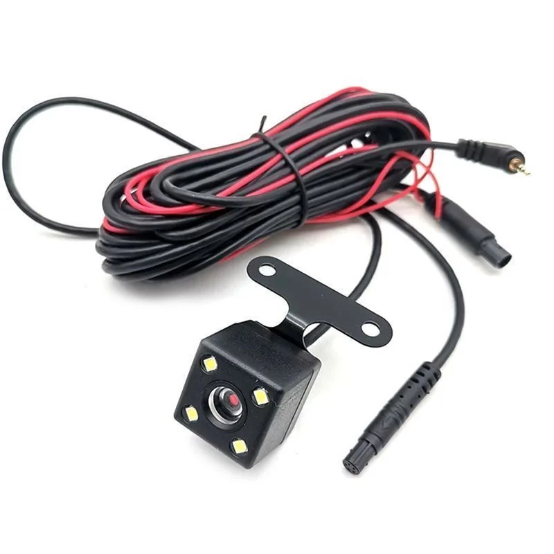 

170-degree parking camera 5-pin HD car rearview camera reversing 4LED night vision camera wide-angle car accessories