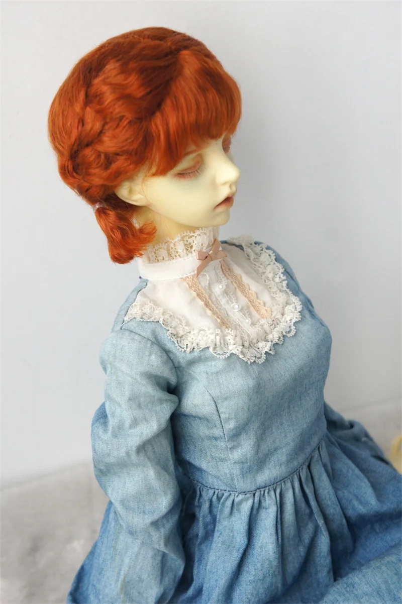 ブライス-短い波のかつら,bjd mohair,人形の髪,すべてのサイズ,ob11,yosd,msd,sd,jd736,新しいコレクション