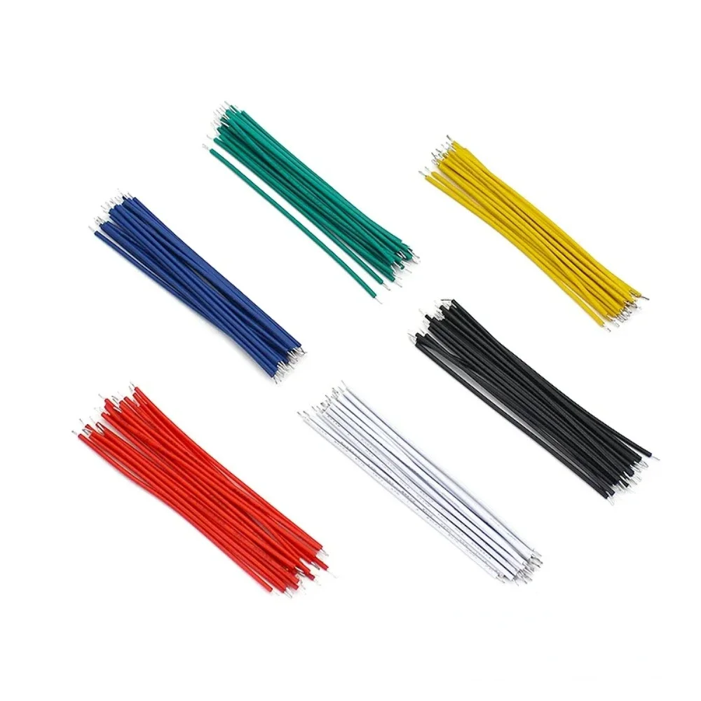 50/120 pz 26AWG breadboard ponticello cavo kit stagno placcato PCB cavo di saldatura flessibile PVC filo elettronico 7.8 cm