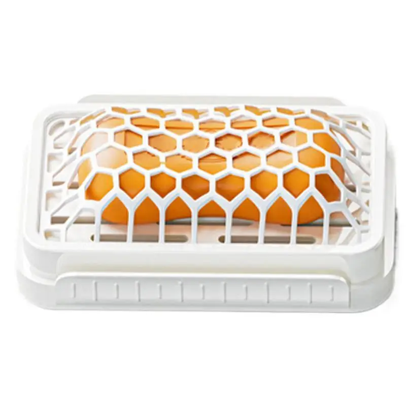 Soap Holder Soap box soap bubbler high elastic mesh wall-mounted soap storage rack no need to rub drain no need to punch holes