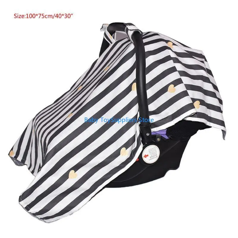 R1WF غطاء البعوض غطاء المظلة غطاء مقعد سيارة للأطفال مهد الشمس الغطاء الواقي لأسرّة الأطفال معدات السفر في الهواء الطلق #6