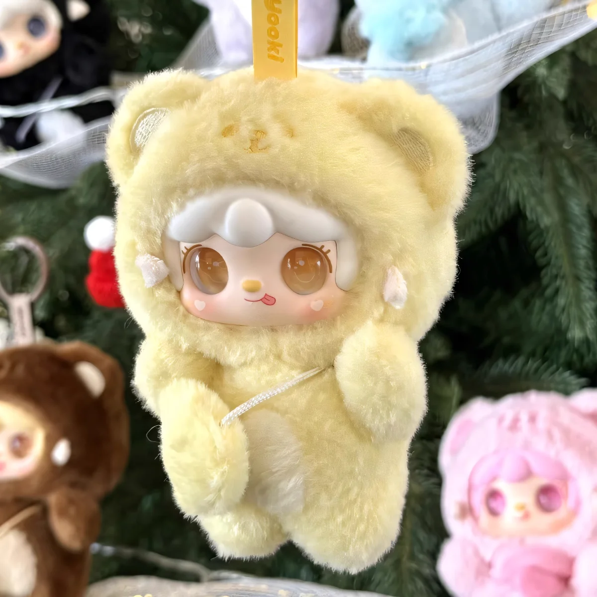 Yooki V4 Take A Bite Of Bear シリーズかわいいぬいぐるみブラインドボックストレンドデスクミステリーボックス装飾おもちゃグッズ装飾ぬいぐるみギフト