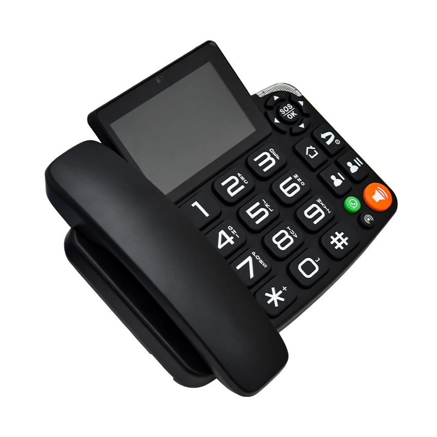 

Android LTE Fixed Wireless Landline 4G SIM Network Video Phone Universal Elderly WIFI Touch Screen Video Telephone Home Office