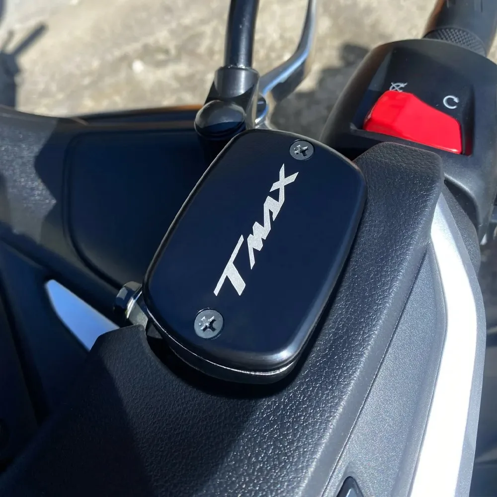 

For Yamaha TMAX500 TMAX530 TMAX560 T-MAX TMAX 500 530 560 SX DX Motorcycle Accessories Brake Fluid Tank Cap Brake Pump Cover