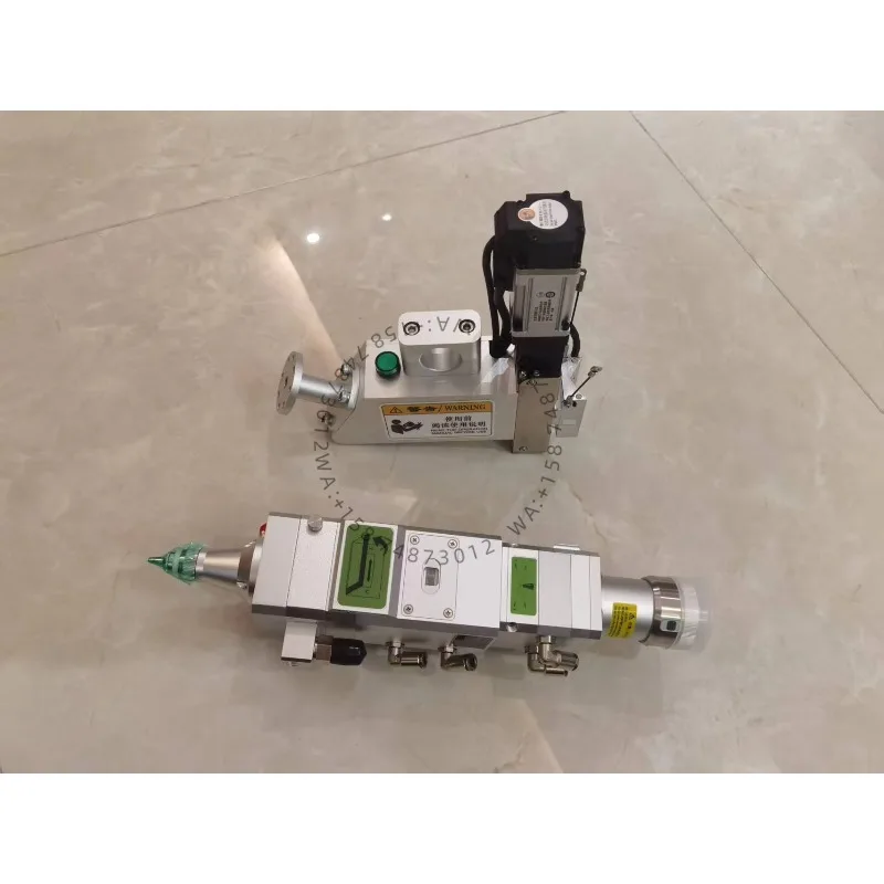 3D Ro botFiber Las erCutting Mach ine for Metal Steel Stainless Steel 2000 W Aluminum Magnetic Anti-collision Clamp Z AxisModule