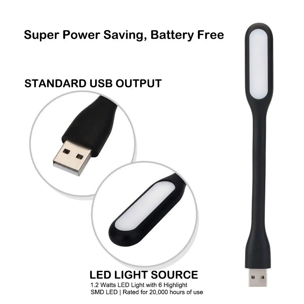 USB LED Light for Notebook Laptop&Tablet PC&Power Bank Camping lights outdoor emergency lights Creative gifts  birthday gifts