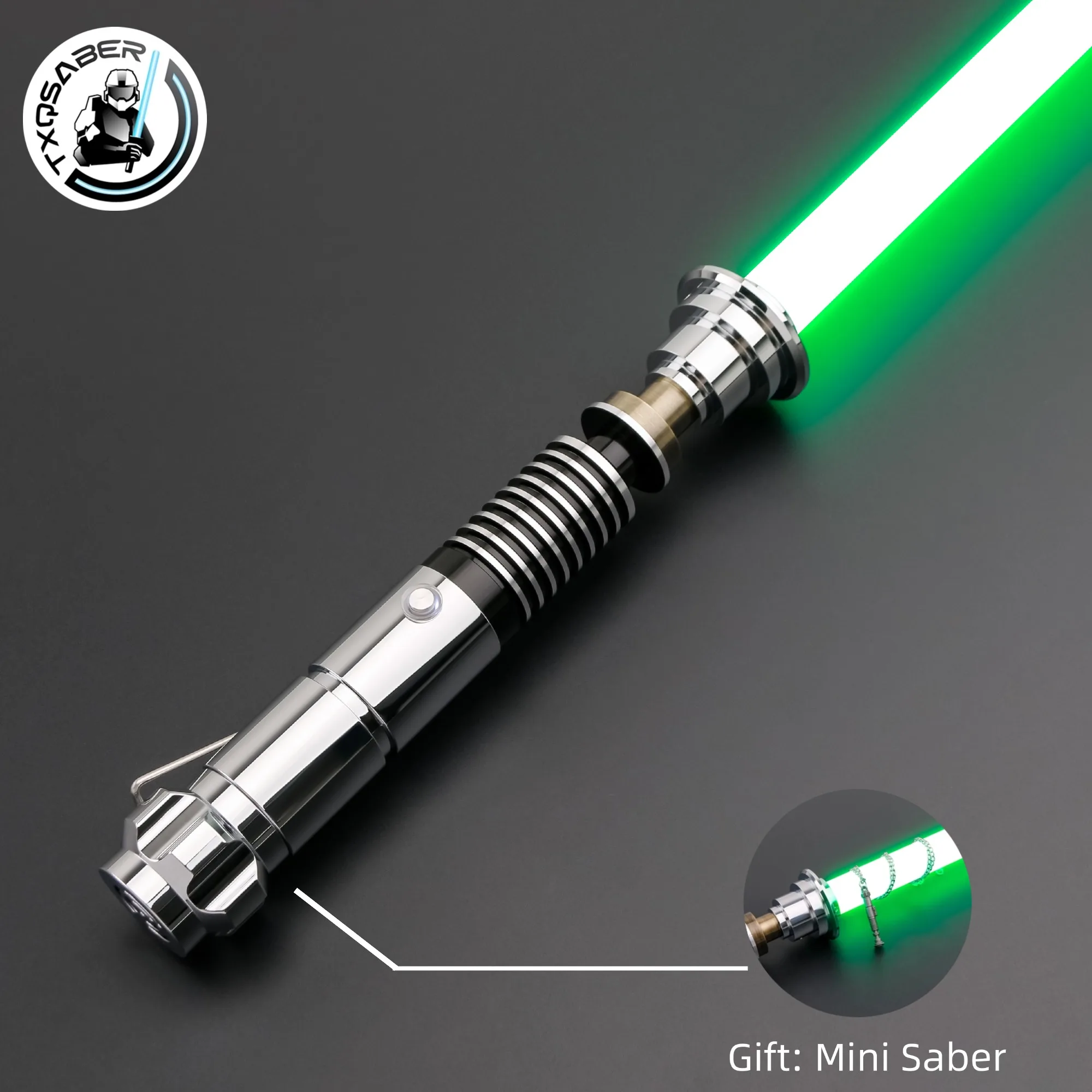 

TXQSABER NEO PIXEL LUKE Skywalker RGB Laser Proffie Боевой световой меч в подарок Гладкие качели Blaster Металлические игрушки Косплей Светящиеся дети